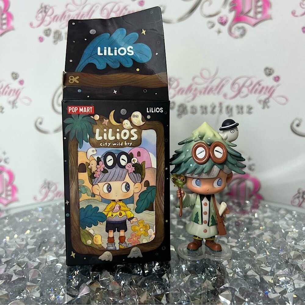 Lilios City Wild Boy forest guide open box pop mart Collectible Figure cute